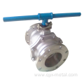 Manual Sanitary Clamp VT1-0 Titanium Ball Valve